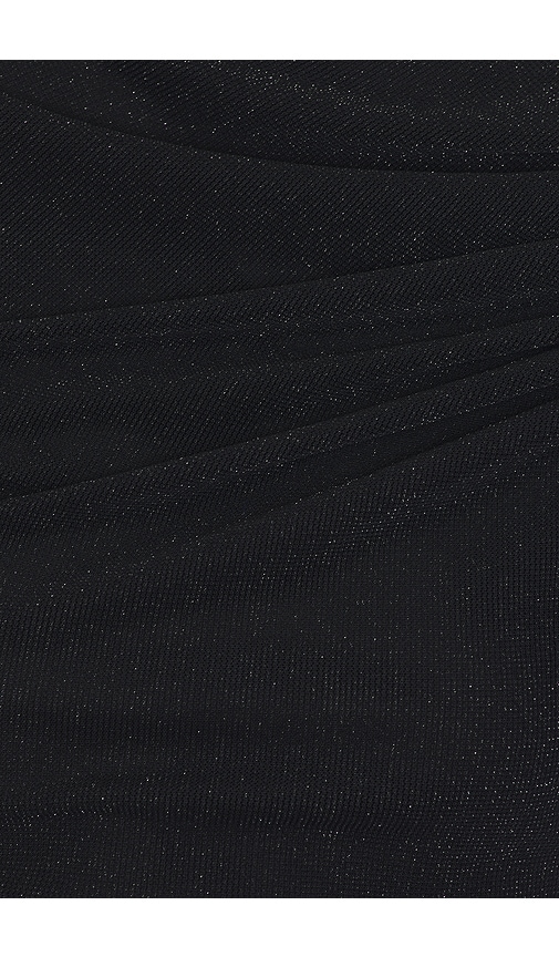 view 5 of 5 Vivian Top in Black Metallic