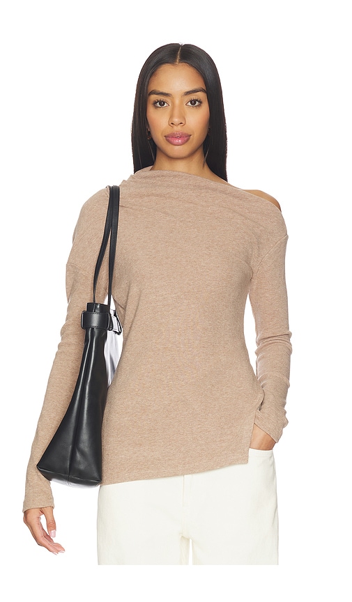 view 1 of 5 Lowri Top in Dark Tan