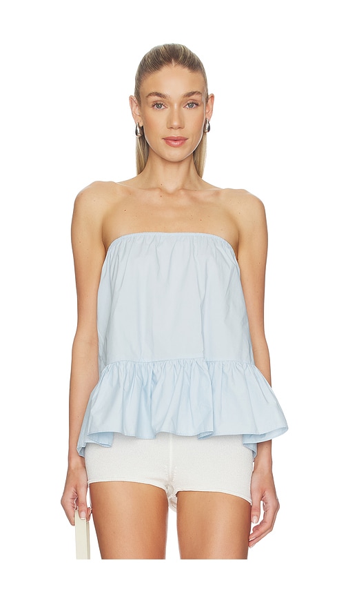 view 1 of 4 Ginny Top in Baby Blue