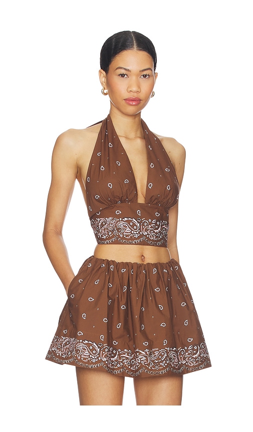 view 2 of 5 Tina Top in Cowboy Brown
