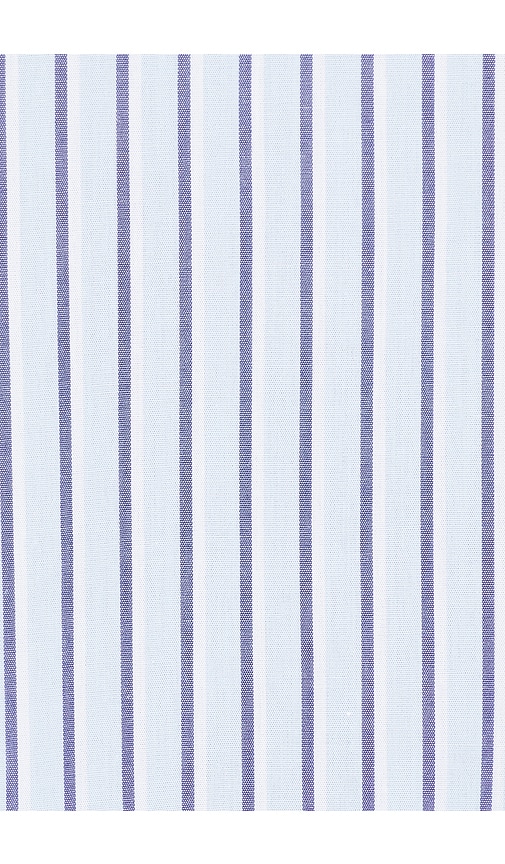 view 6 of 6 Gracelyn Top in Blue Stripe