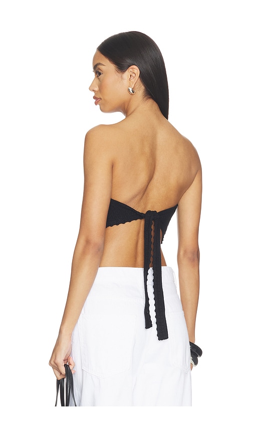 view 4 of 5 Artis Bandana Knit Top in Black