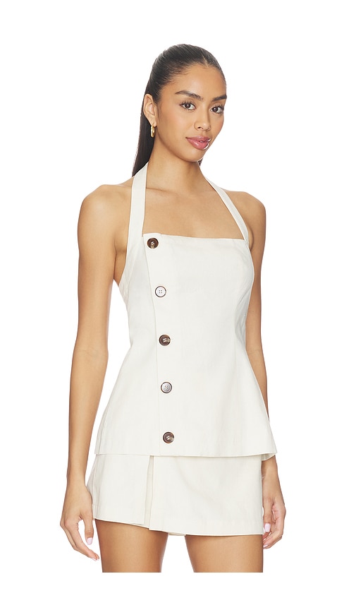 view 2 of 4 Paulina Top in Light Tan