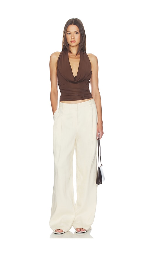 view 4 of 4 Sara Top in Brown