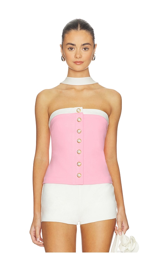 view 1 of 4 Audrey Top in Baby Pink