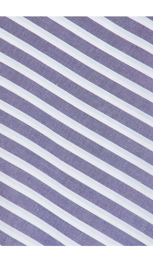 view 5 of 5 Grace Top in Navy Blue Stripe