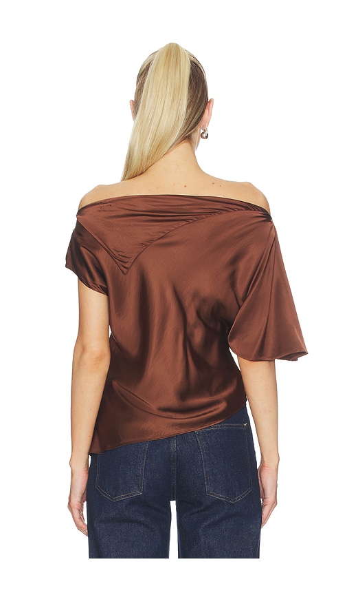view 4 of 5 Margo Top in Chocolate