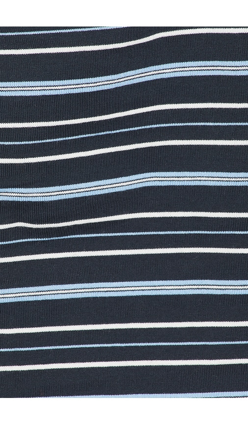 view 5 of 5 Cait Top in Blue Stripe