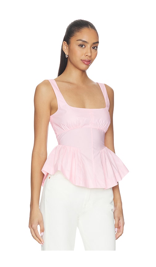 view 2 of 4 Victoria Top in Baby Pink