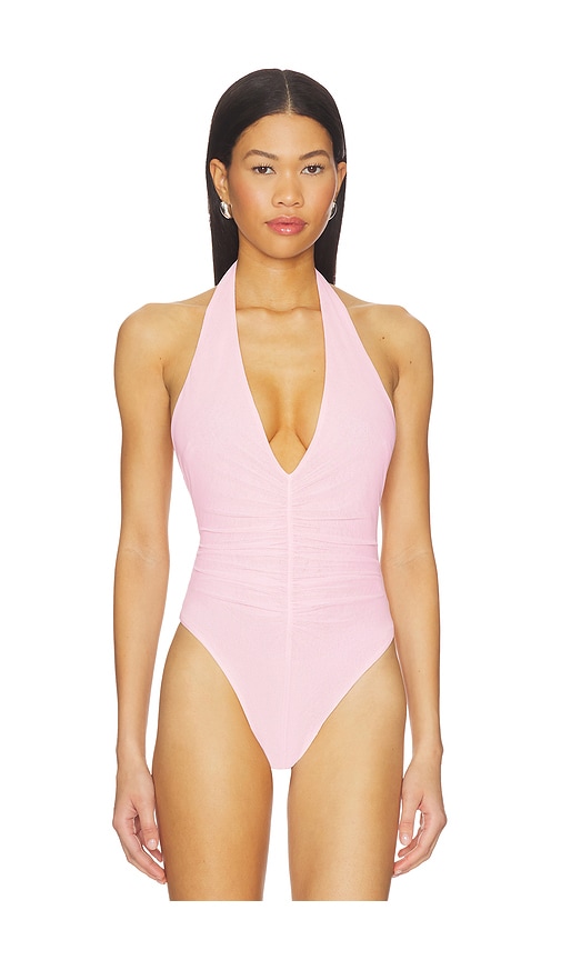 view 2 of 5 Lilah Bodysuit in Light Pink