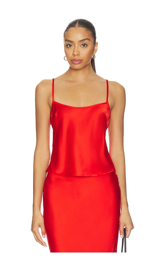 view 1 of 4 Zoe Top in Red