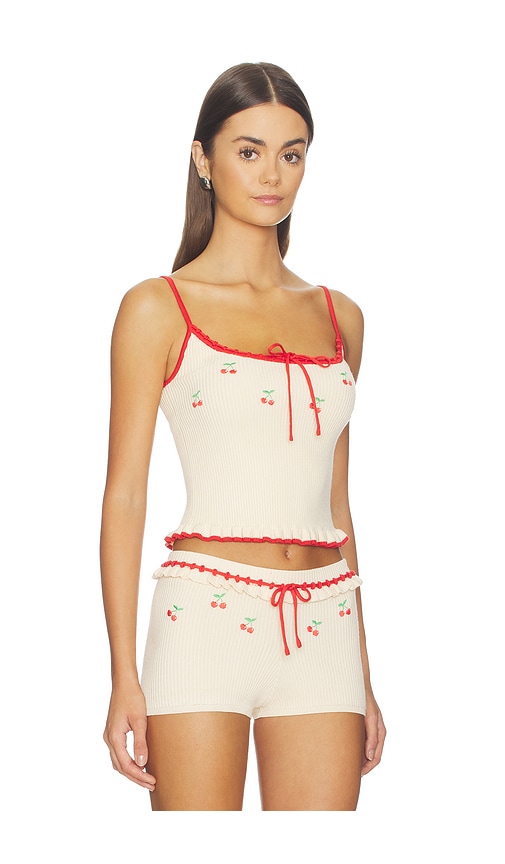 Lovers and Friends Felina Cherry Embroidered Tank | Thumbnail 2 Lovers and Friends Felina Cherry Embroidered Tank | Thumbnail 2