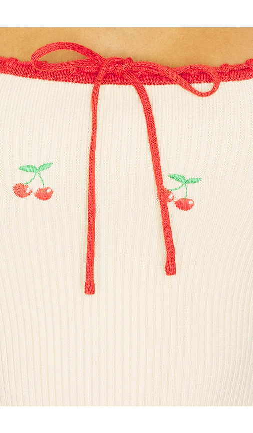Lovers and Friends Felina Cherry Embroidered Tank | Thumbnail 5 Lovers and Friends Felina Cherry Embroidered Tank | Thumbnail 5