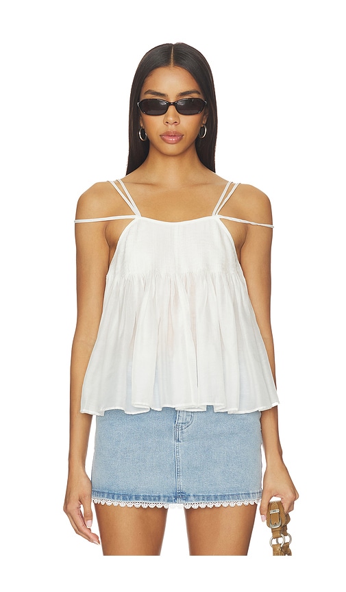 view 1 of 4 Poppy Top in White