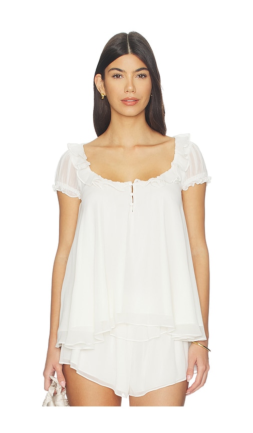 view 1 of 4 Janet Top in Ivory