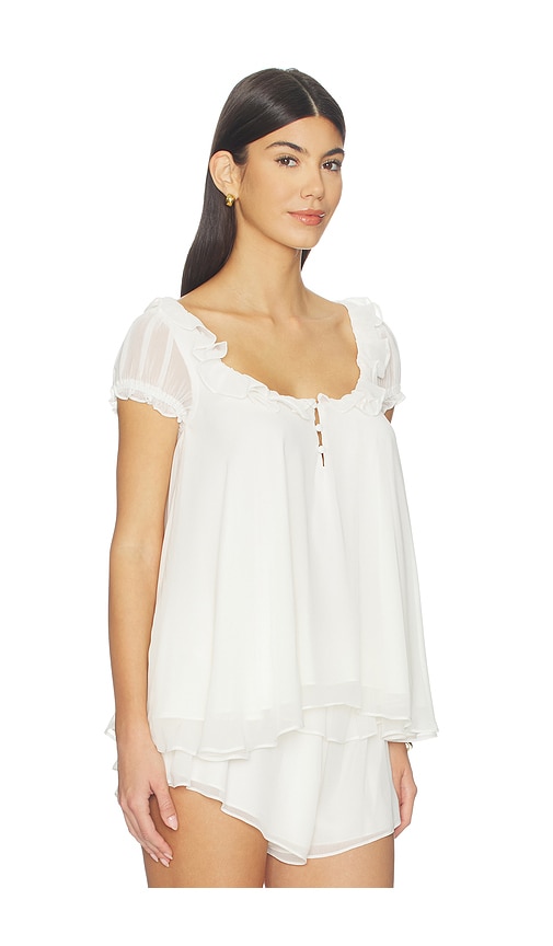 view 2 of 4 Janet Top in Ivory