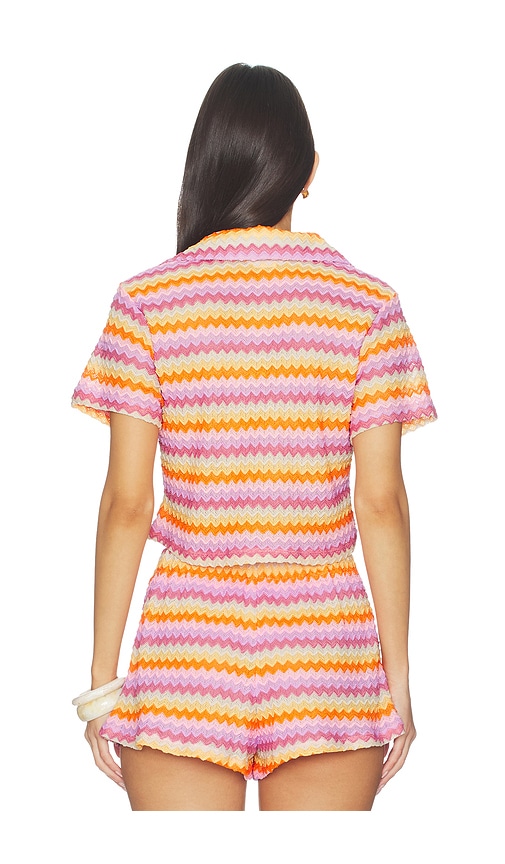 view 3 of 5 Nettie Top in Purple Multi