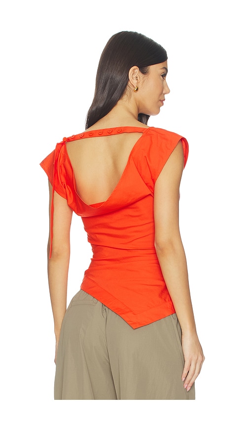 view 4 of 5 Margo Top in Red
