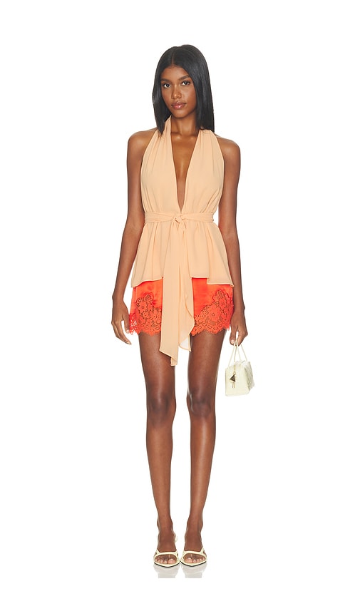 view 4 of 4 Demi Top in Apricot