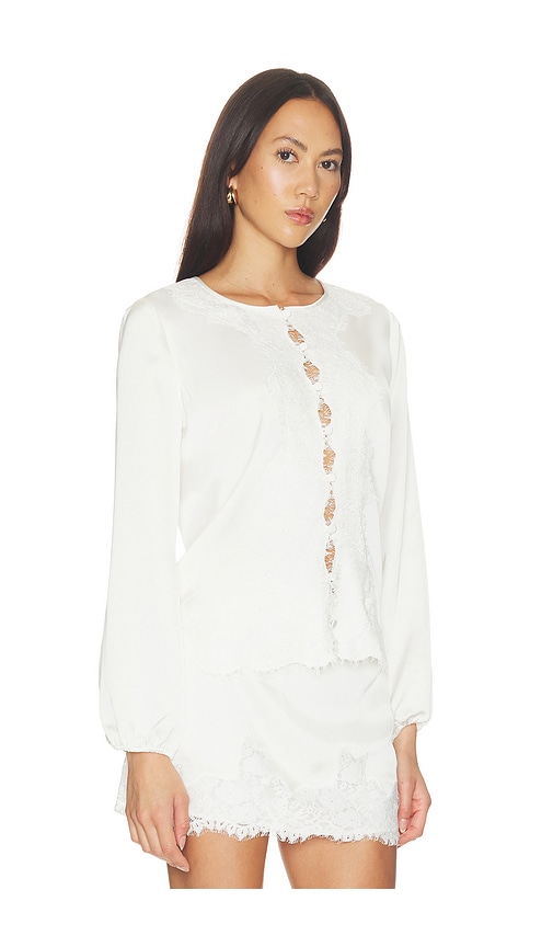 view 2 of 5 Brundy Top in Ivory