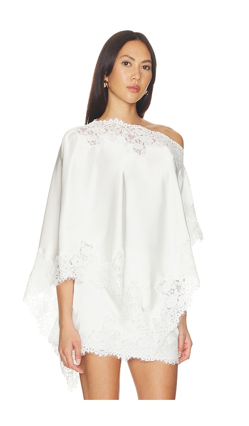 view 2 of 5 X Blake Evin Bruna Cape Top in Ivory
