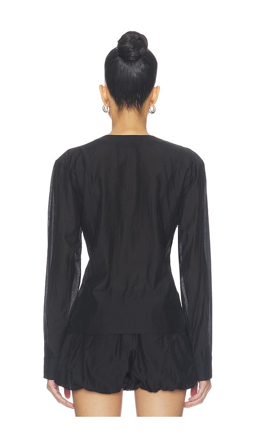 view 3 of 4 Caden Blouse in Black