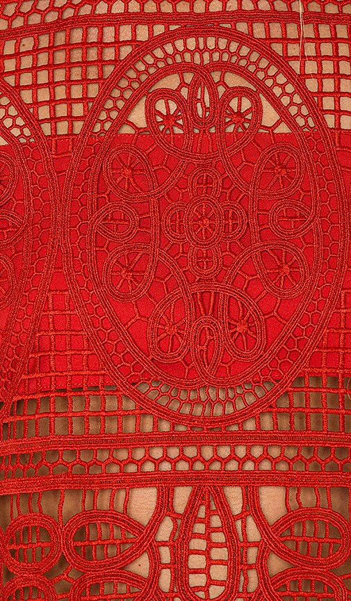 view 5 of 5 Night Bloom Top in Red