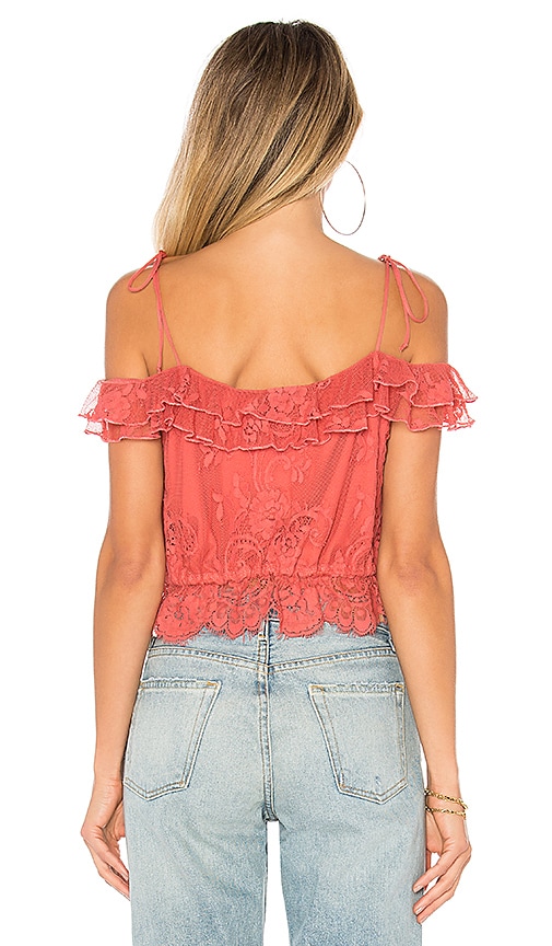 view 3 of 4 Corinne Top in Rose