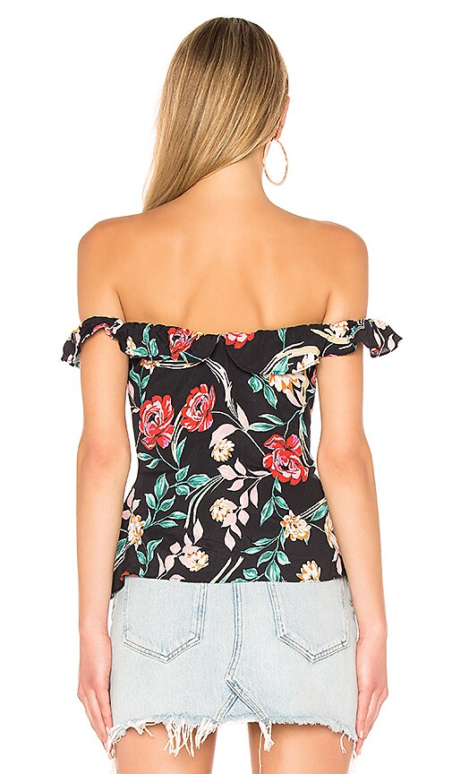 view 3 of 4 Dawn Top in Bold Floral