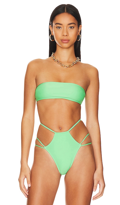 Lovers & Friends Rock With You Top In Kiwi Green