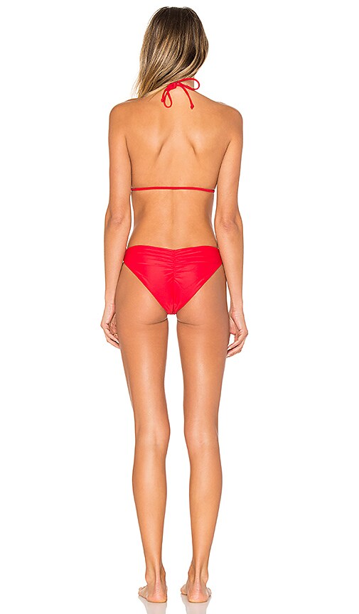 view 3 of 3 Ocean Tides One Piece in Red