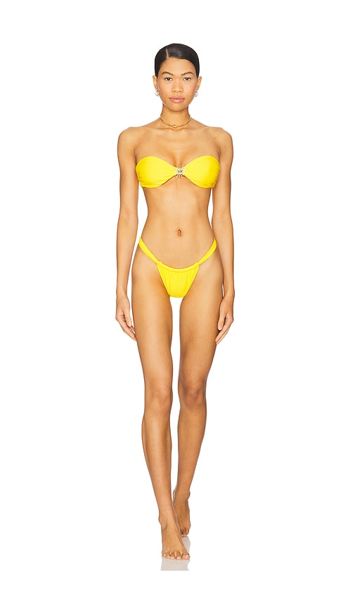 view 4 of 5 Freya Top in Mustard Yellow