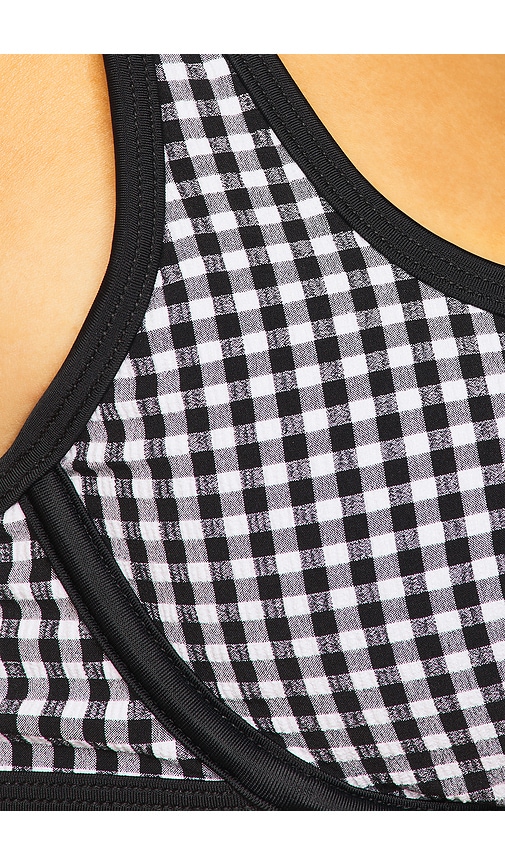 view 5 of 5 Rae Top in Black Gingham