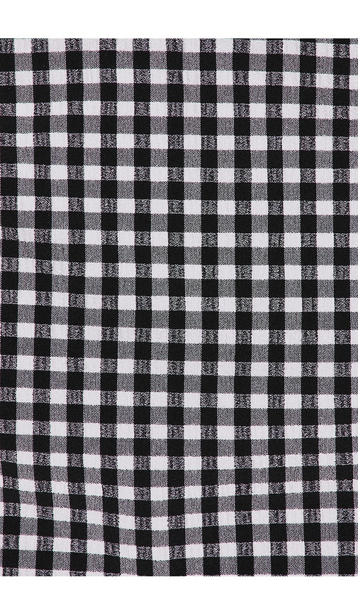view 5 of 5 Rae Bottom in Black Gingham