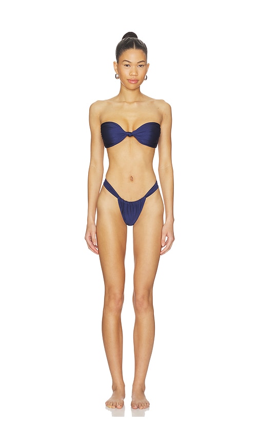 view 4 of 4 Adore You Top in Midnight Blue