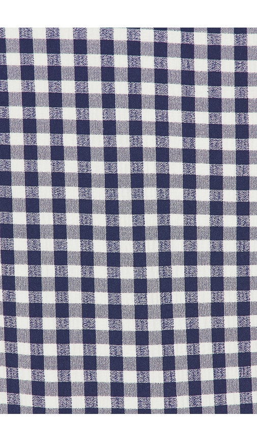 view 6 of 6 Ruby One Piece in Blue Gingham