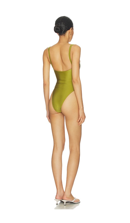 view 3 of 3 Searching For One Piece in Olive Green