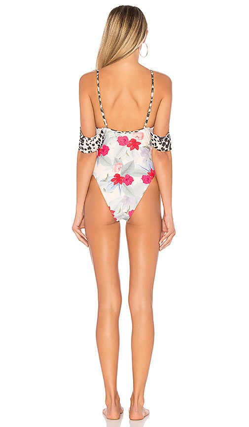 view 3 of 3 In Your Arms One Piece in Tropical Jungle