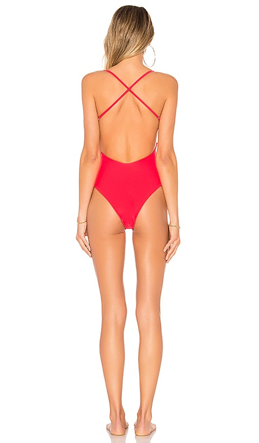 view 3 of 3 See Ya One Piece in Hot Coral