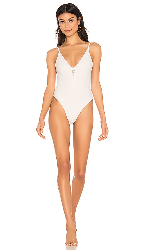 view 1 of 3 Chelsey One Piece in White