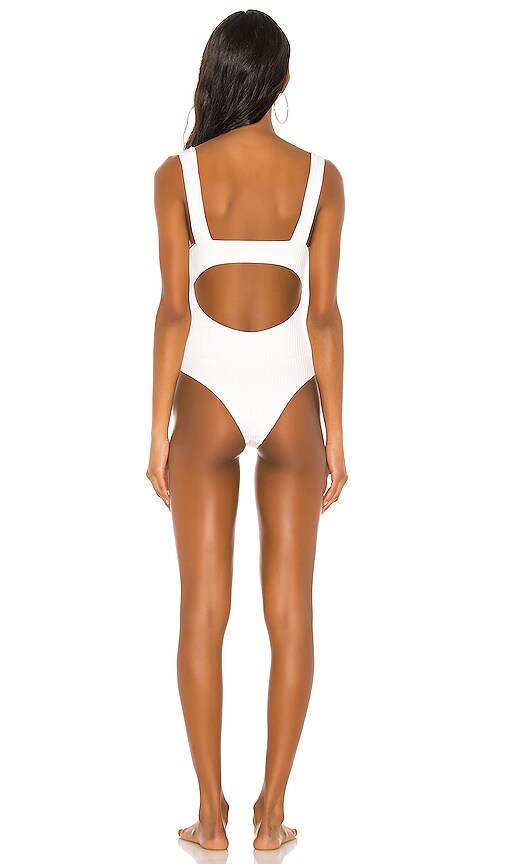 view 3 of 3 Sade One Piece in White