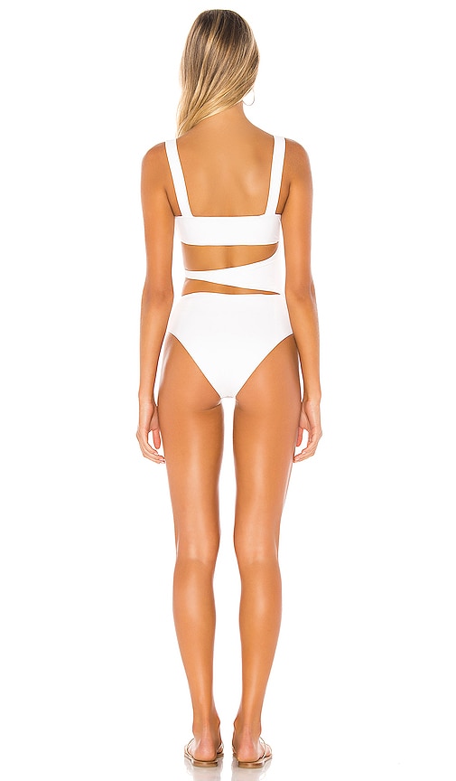 view 3 of 3 Kingsley One Piece in White