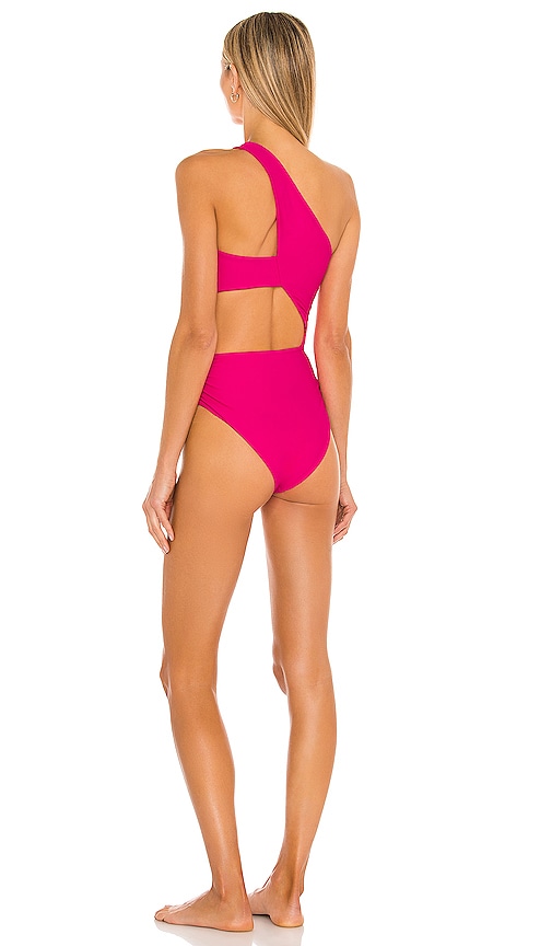 view 4 of 4 Aiko One Piece in Hot Pink