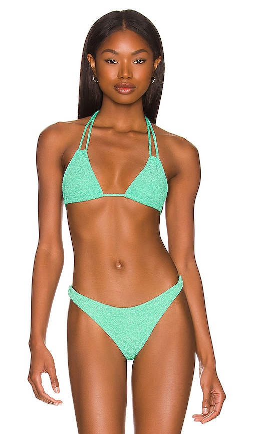 view 1 of 5 Want Me Top in Seafoam Blue