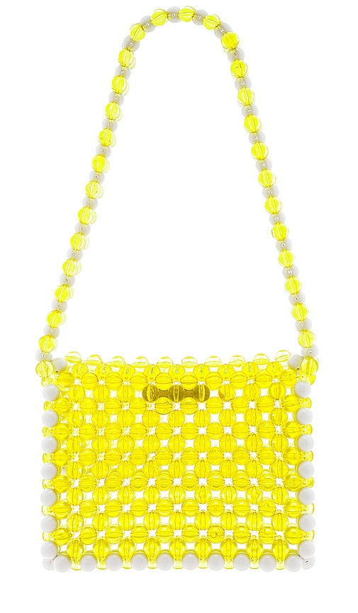 view 2 of 4 Thom Beaded Purse in Yellow