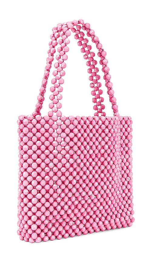 view 3 of 4 Justin Beaded Bag in Matte Pink