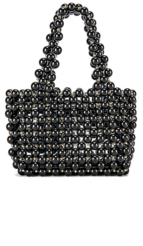 view 1 of 4 Meggy Beaded Purse in Black