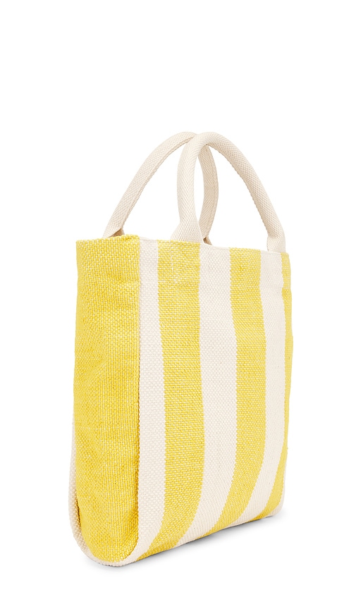 view 3 of 4 Bay Bag in Yellow & White