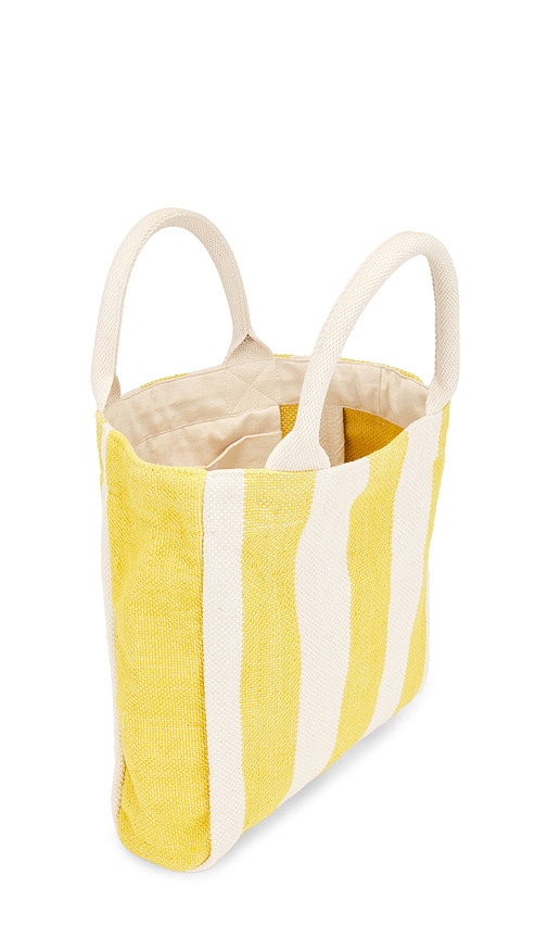 view 4 of 4 Bay Bag in Yellow & White