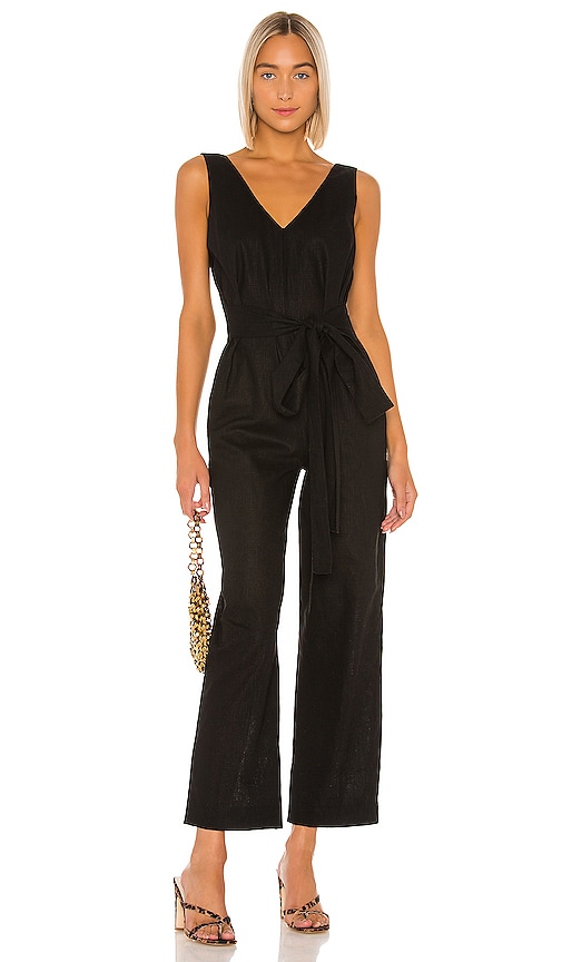 LPA Alina Jumpsuit in Black | REVOLVE